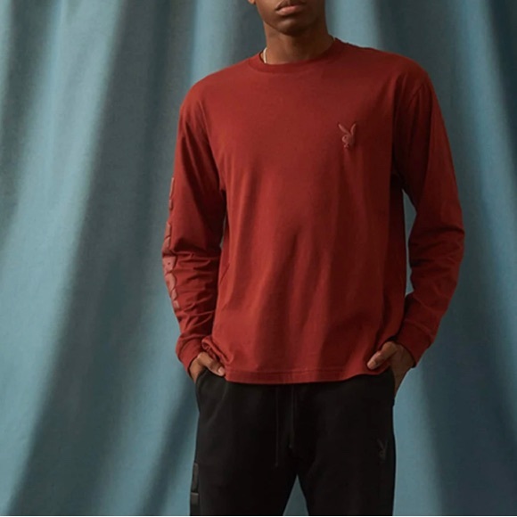 Playboy Puff Graphic Long Sleeve Top - Picture 2 of 3